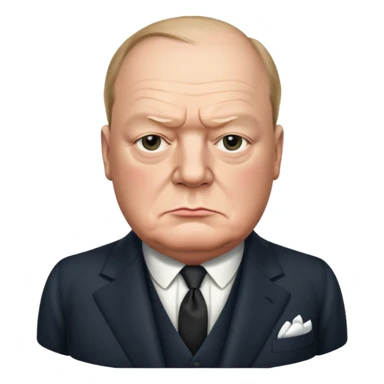 Winston Churchill sticker
