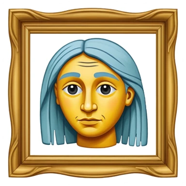  picasso painting frame sticker
