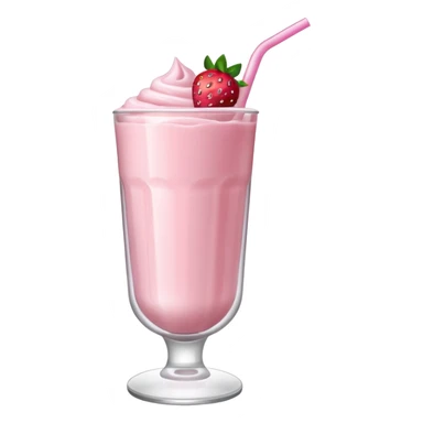 Strawberry milkshake  sticker