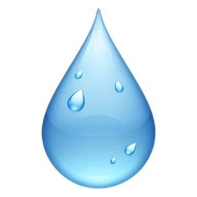 gota de agua sticker