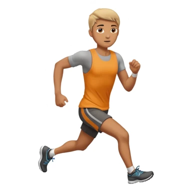 running sticker