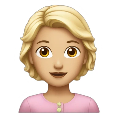 fille chretienne sticker