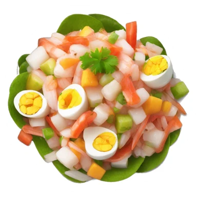 Ceviche peruano sticker