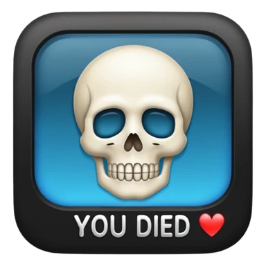 You Died Screen from Elden ring sticker