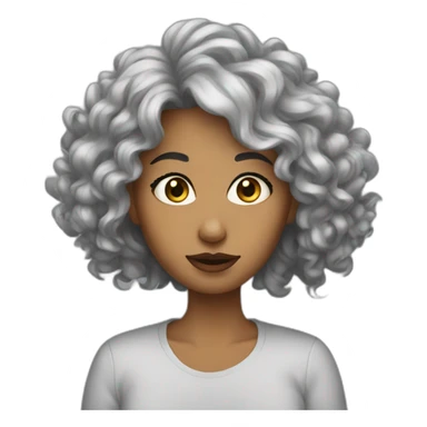 sarah in style of sarah scribbles sticker