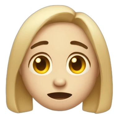 Sad and happy at the same time  sticker