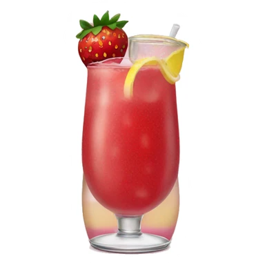 strawberry açaí lemonade with no berries  sticker