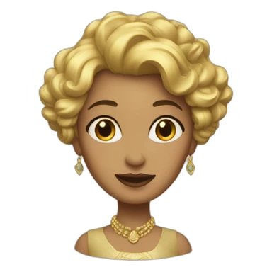 Madame-dorée sticker