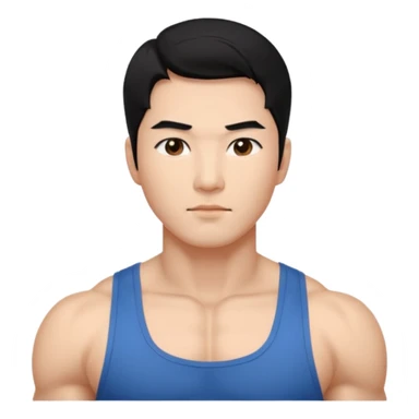 Koreli bir erkek ama çok yakışık lı ve kaslı saçı dümdüz saç çok daha fazla sticker