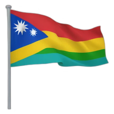 Flag kurdih sticker