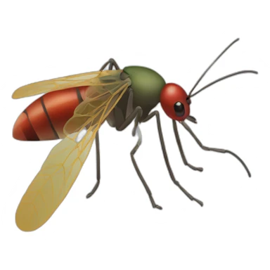 Malaria paracyte sticker