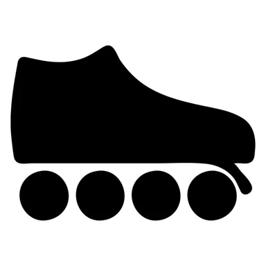 roller skates with a low top sticker