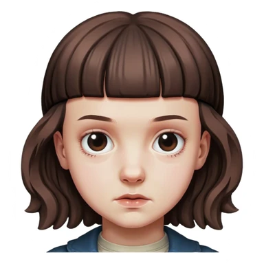 Eleven from stranger things sticker