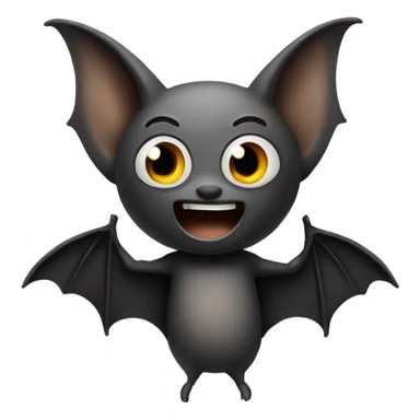 Bat celebrating 2025 sticker