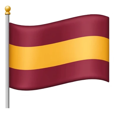 I want a flag like france but colors are maroon ,gold,maroon sticker