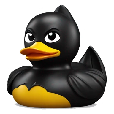 Batman rubber duck sticker