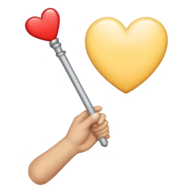 Relay race baton passing the baton. Passing a heart. Fix his arm  sticker