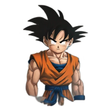 goku tatuando sticker