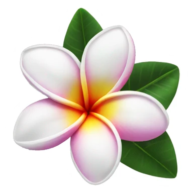 Plumeria  sticker