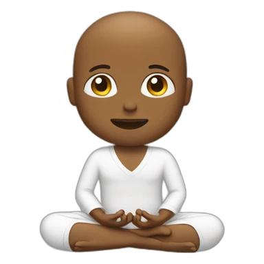 meditate sticker