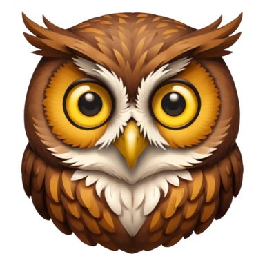 Owl sticker