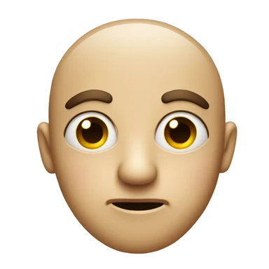 squinty eyed face feeling suspicious  sticker