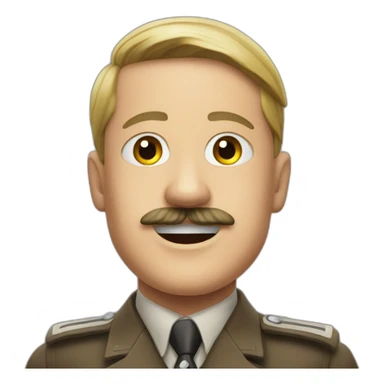Hitler joyeux sticker