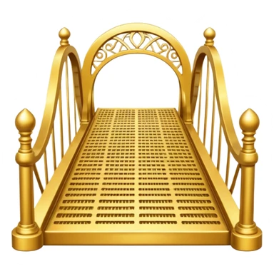 golden grate bridge sticker