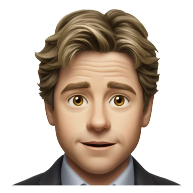 Young Hugh Grant in the lake scene in Bridget Jones’s Diary sticker