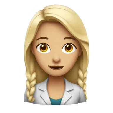 Helpdesk woman sticker