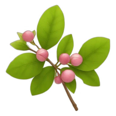 feuille de cerisier sticker