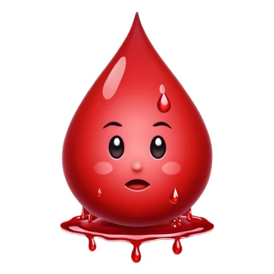 alot of blood drop sticker