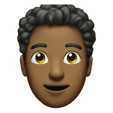 A guy with heart eyes tongue out and flowers  sticker