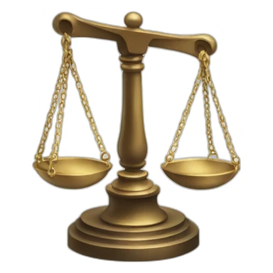 scales of justice sticker