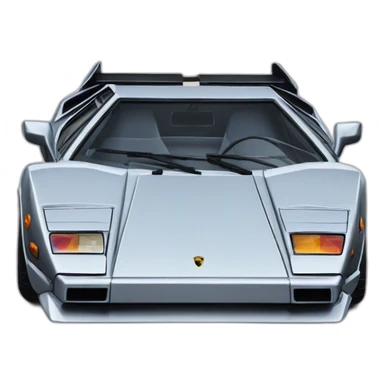 Lamborghini countach sticker