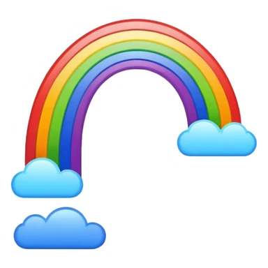 rainbows sticker