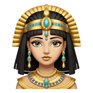lighter skin to Cleopatra sticker