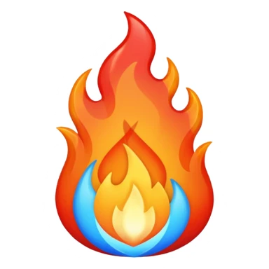 ❤️‍🔥💙 sticker