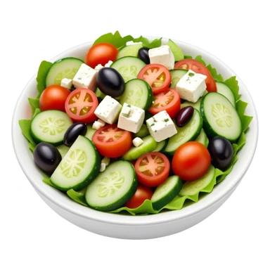 Greek salad sticker