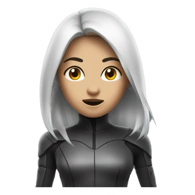 cyber girl spooked sticker