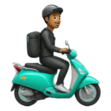 deliveroo rider sticker