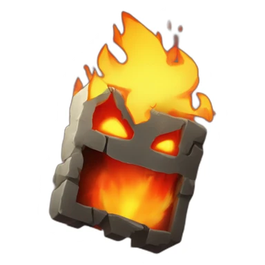 fire in the hole geometry dash sticker