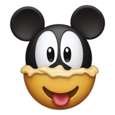 Mickey mousse surpris sticker
