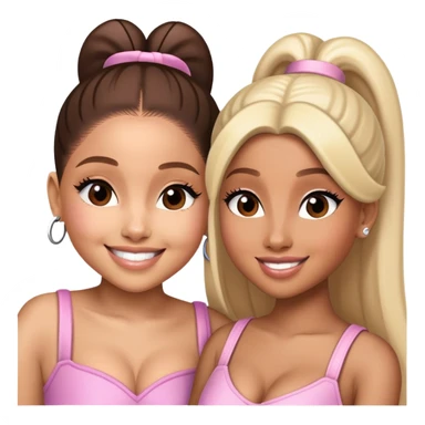 Ariana Grande and Nicki Minaj sticker