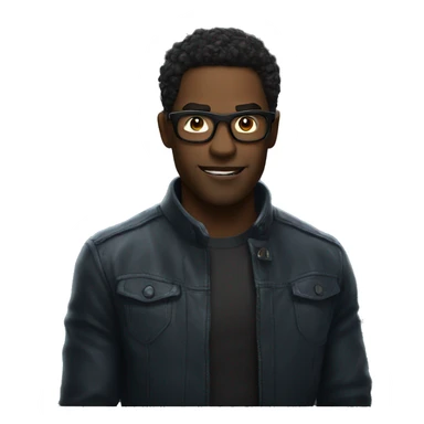 Black lighting sticker