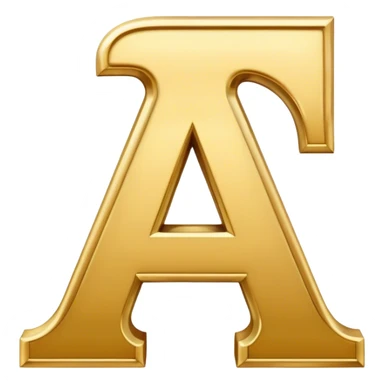 Letra A  sticker
