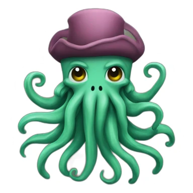Davy Jones with tentacles sticker