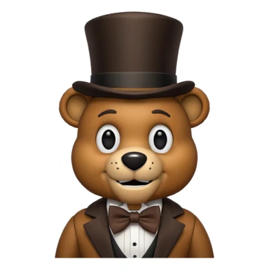 Freddy fazbear sticker