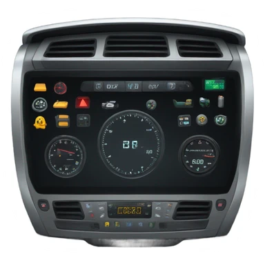 dashboard, black sticker