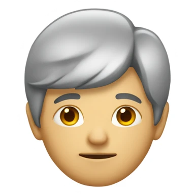 A person with someone behind  sticker